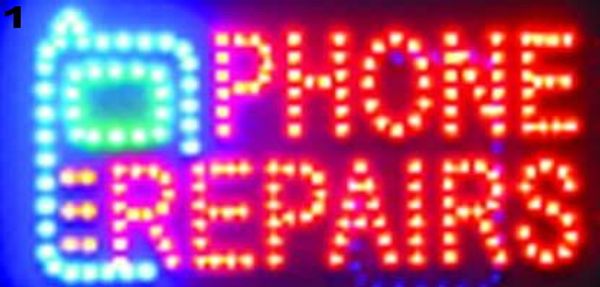 

Новые прибывающие супер ярко настроенные светодиодные световые вывески светодиодные Ремонт телефона знак рекламный щит неоновые светодиодные Ремонт телефонов знаки