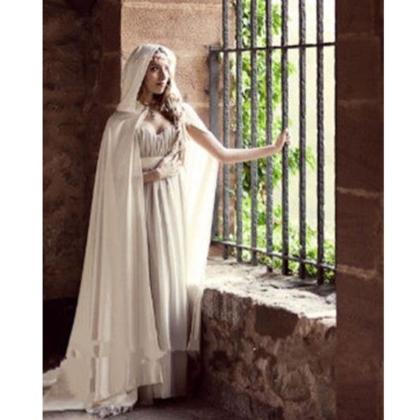 

vintage winter custom made color autumn long bridal wraps court train satin bridal cloak wedding cloaks wedding accessories, White
