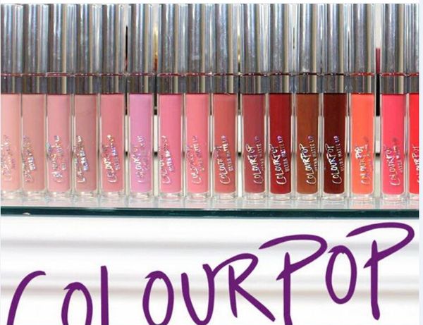 

2016 New arrival Colourpop Lip Gloss ULTRA MATTE LIQUID LIPSTICKS Various colors Long Lasting lips Colour pop 12 Colors