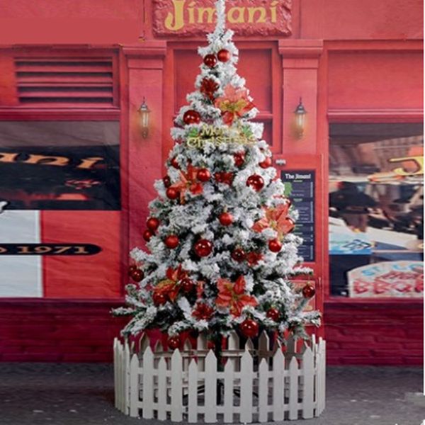 

new year 1.5 m / 150 cm snow snowflake christmas tree flocking spray snow christmas tree decoration christmas home