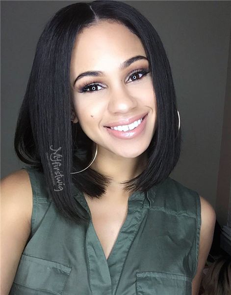 

8a short bob wig 12inch full lace wigs human hair brazilian shorts bobs front virgin cuts bobby humain hairs diva1, Black;brown