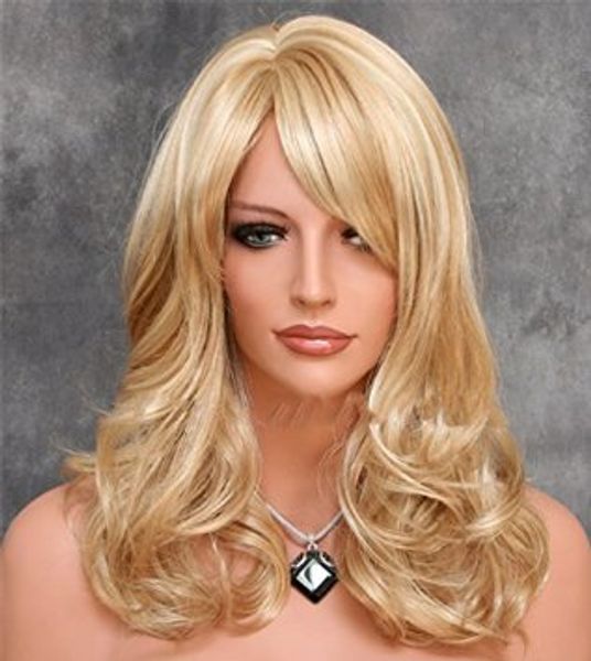 Customized Nono Natural Wave 27 Blond Human Hair Full Lace Wigs