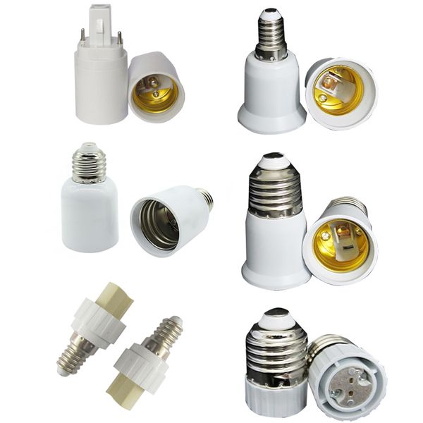 Lampensockel E27 bis E40 LED-Halter, Konverter, Klemmsockel für E14-Schraube, E26, B22-Lichtsockel, Keil, GU5,3, GU10, G9, MR16