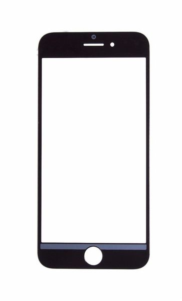 Frontscheiben-Außenglas für iPhone 7 4,7 Zoll, Ersatz-Reparaturteil, Schwarz/Weiß von Alisy