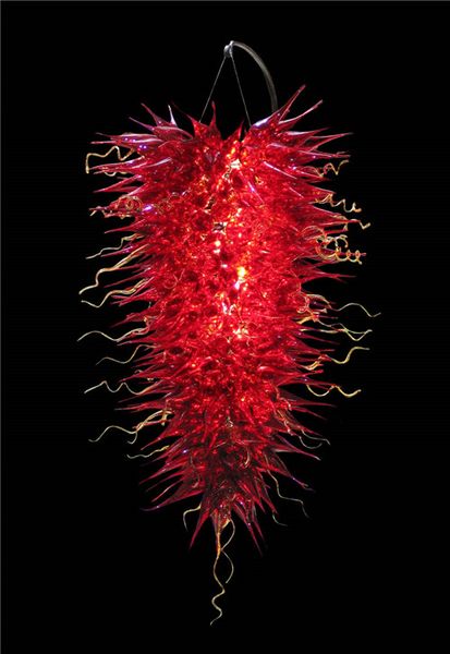 

современные и большие выдувное стекло большая люстра красный цвет свадебные украшения современная хрустальная люстра лампа для бесплатная до