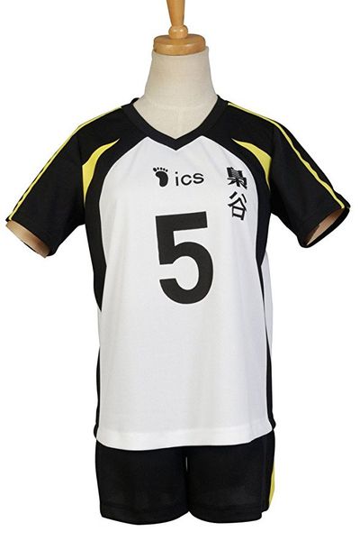 

haikyuu !! фукуродани капитан бокуто кутару джерси косплей костюм, Black