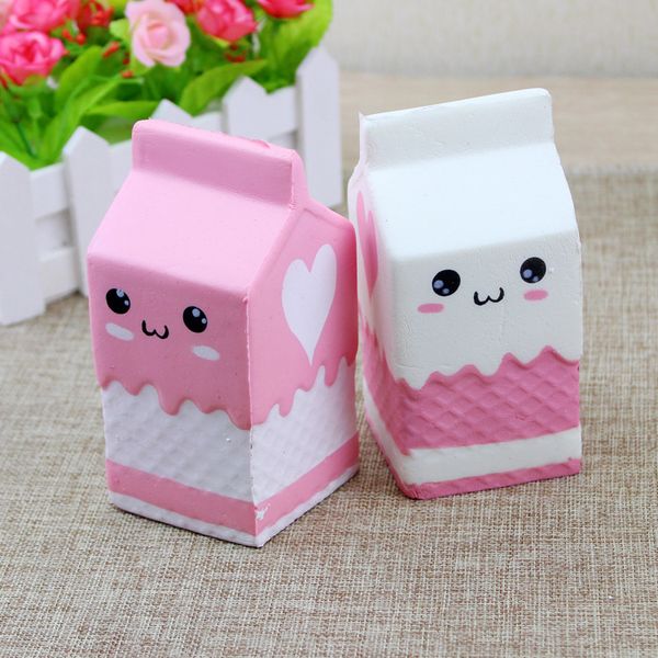 

высокое качество cute jumbo box squishy молока мультфильм slow восходящая игрушки телефон ремни подвесные сладкие сливки душистые хлеба детс
