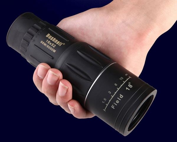 

60pcs2019 telescope16x bifocal 16x52 monocular telescope zoom 66m / 8000mhd outdoor night vision spotting scope telescope