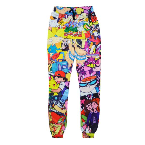 

Wholesale-2016 New Fashion men/women jogging pants 3d emoji cartoon joggers pants print funny pants hiphop sweatpants trousers
