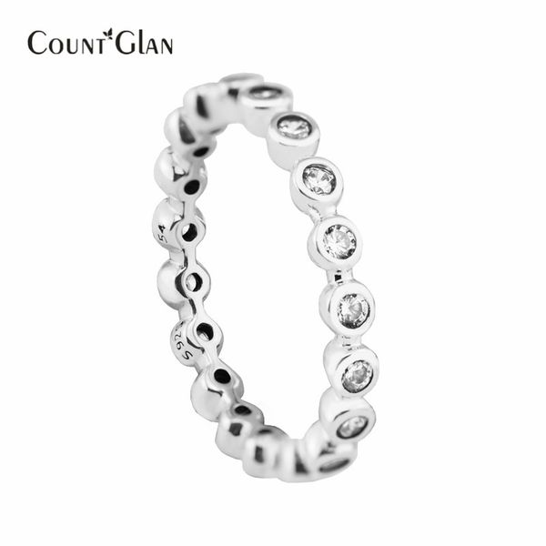 

100% 925 sterling silver jewelry rings for women diy making for eternity silver ring women gift 2017 spring, Slivery;golden