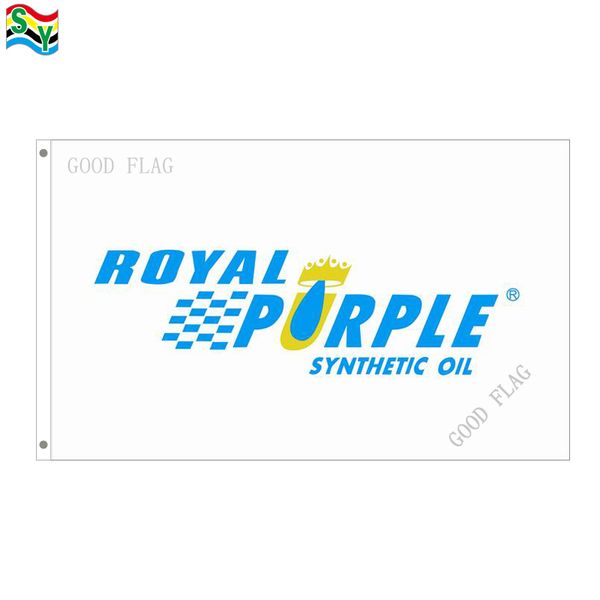 

goodflag royal purple flags banner 3x5 ft 90*150cm polyster outdoor flag