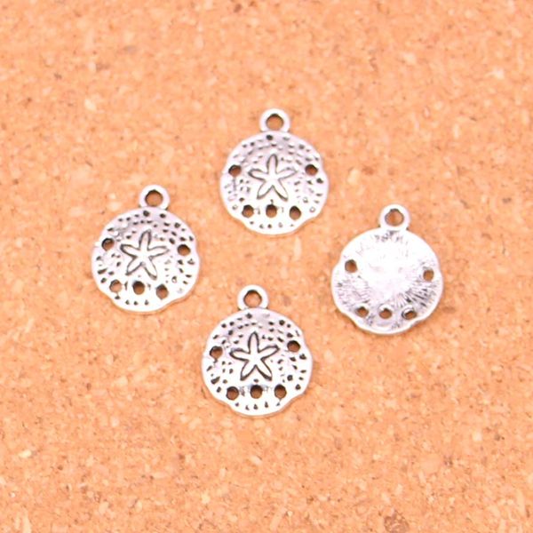 171 pcs de Prata Antigo Banhado A estrela do mar Encantos Pingentes para Pulseira Europeia Fazer Jóias DIY Handmade 12mm