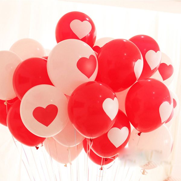 Acheter Set 12 Pouces Amour Coeur Je Taime Perle Ballons En Latex Mariage Noël Fête Danniversaire Décoration Wa1270 De 708 Du Sunnytech