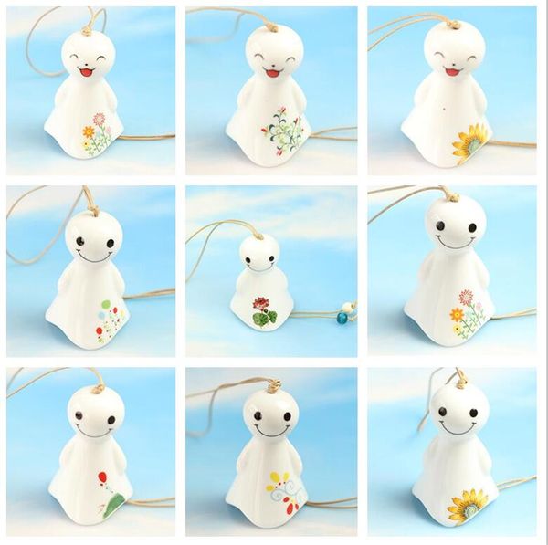 

new arrival ceramic bell hand bells hm004 mix order as your needs