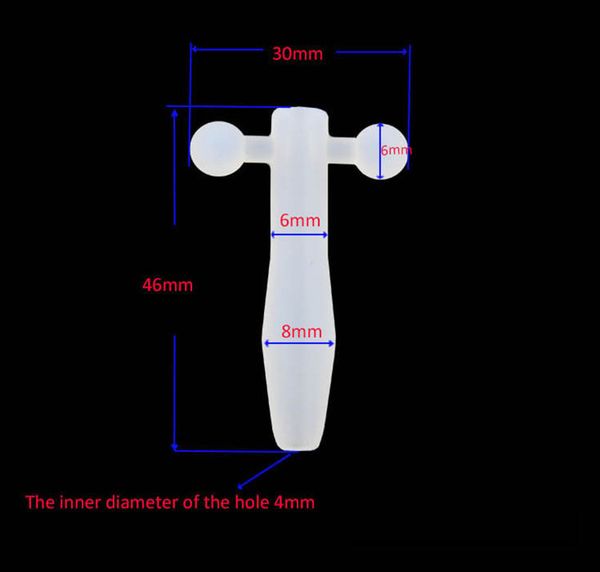 

white beginner's #t701 urethral chastity silicone tube fetish silica dilator urethral , barbell stretch products for device ugupn