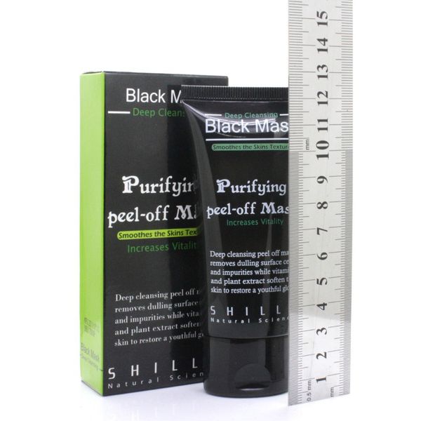 

shills black mask blackhead remover deep cleansing purifying peel acne black mud face mask dhl free