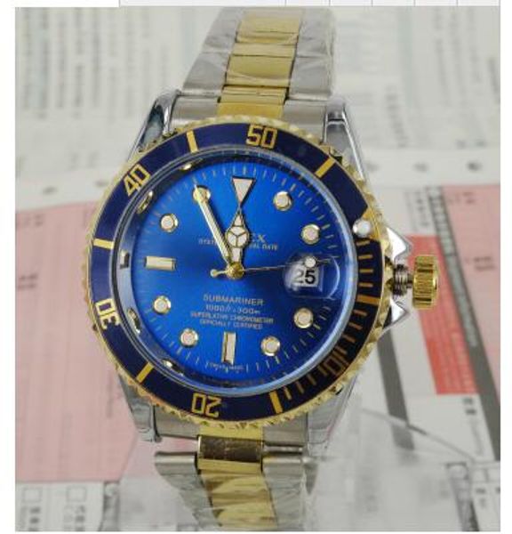 

Оптовая мужская высокое качество бизнес роскошные часы из нержавеющей стали, вод