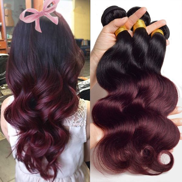 Acheter Meilleure Vente Deux Tons Couleur 1b 99j Bourgogne Ombre