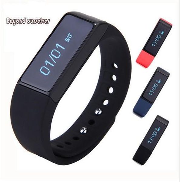 

new arrival iwown i5 plus smart watch ip65 bt4.0 0.91 inch oled tpu band multifuction intelligent bracelet for ios / android smartphone