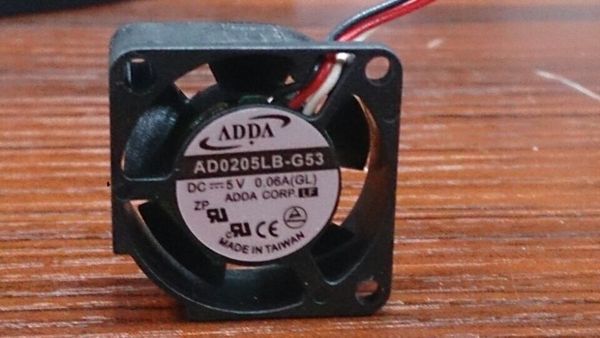 

adda ad0205lb-g53 2510 25*25*10mm dc 5v 0.06a 3wire axial cooling fan
