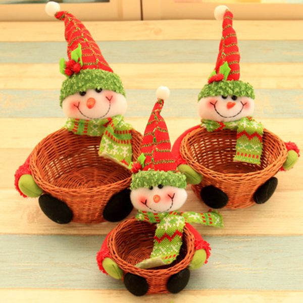 

творческие рождественские коробки для хранения детского сада рождества конфеты корзина подарков рождество desktop window decoration корзина