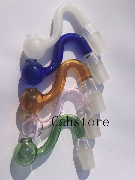 Colorido 14.5mm tigela bong bocal de vidro masculino percolador tigela de vidro 14mm downstem tigela de vidro para bongs