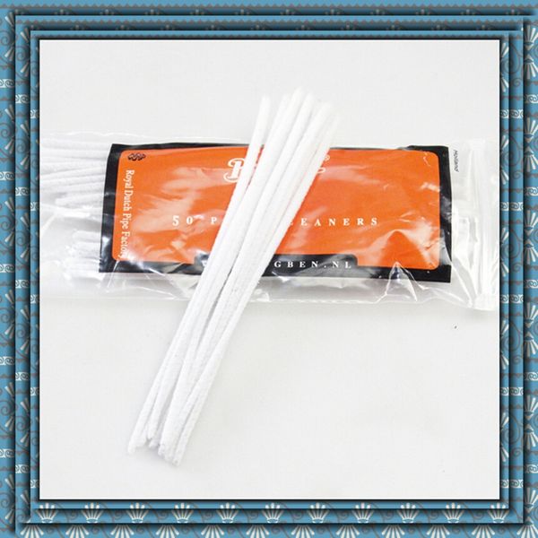 

Big ben 50pcs per packet Pipe cleaning tool accessories Cigarette holder dredge pipe conduit 100% Pure cotton No bleach DHL free