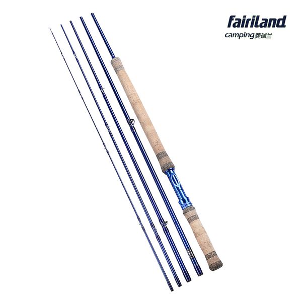 

fairiland 11,3 фута / 3,43 м 6/7 # 7/8 # 8/9 # 5 sec fly fishing rod углеродная пресная вода blue fashion design fly rod