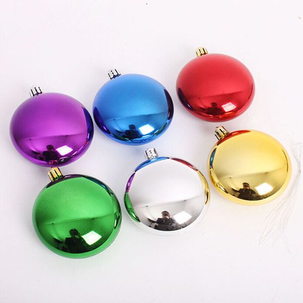 

christmas tree decoration ball 8cm (12 / pack) flat plating ball christmas ball christmas ball shaped articles