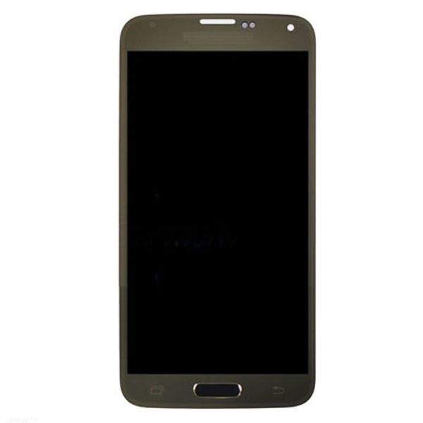 Para Samsung Galaxy S5 Mini SM-G800F Tela G800H LCD + Touch digitalizador ouro