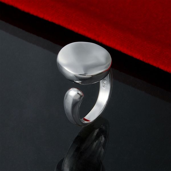 

factory direct wholesale snap jewelry 925 sterling silver ring opening of solid o fashion sterling silver ring