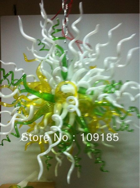 

color/size customized ce/ul certificate modern artistic european blown glass wall scone