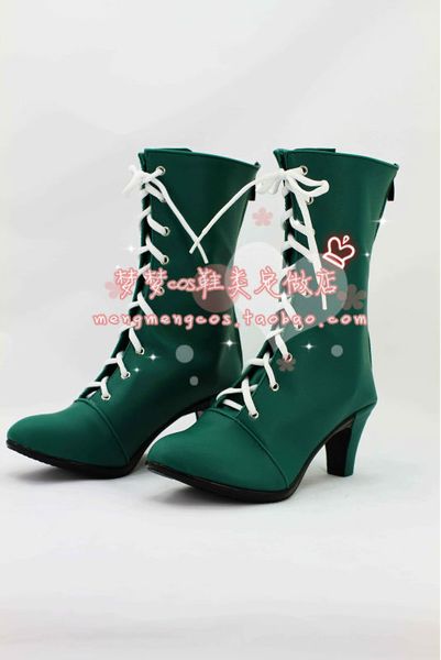 

wholesale-anime sailor moon kino makoto sailor jupiter cosplay boots costume shoes custom made halloween ing, Silver