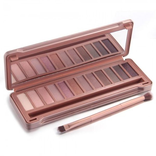 

Pro Eye Shadow Eyeshadow Box Pigment Nude 12 Colors Cosmetic Beauty Tools