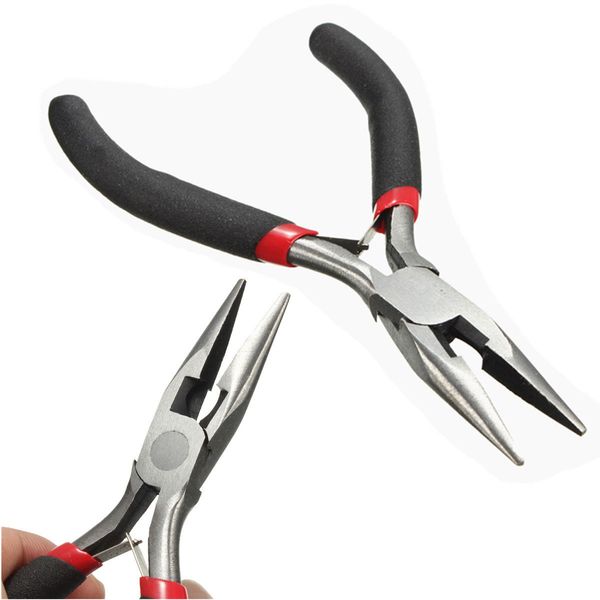 

wholesale-long needle nose precision pliers modeling jewelery wire work side cutter
