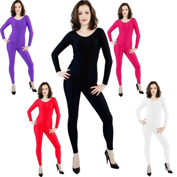 

wholesale-catsuit ballet women witch fancy dress costume unitard dance gym bodysuit lycra zentai spandex catsuit -- xs/s/m/l/xl/xxl, Black