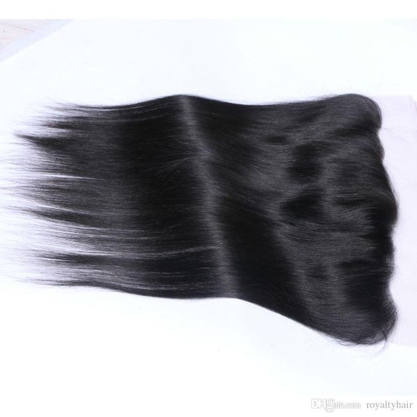 

brazilian straight lace frontal closure with baby hair ear to ear lace frontal 13x2 full lace frontal closure, Black;brown