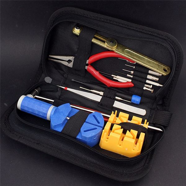 

wholesale-sanwony new arrival watch repair tool kit opener link remover spring bar band pin carrying case 2016 for watch