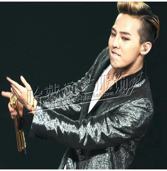 

человек хань издание euramerican ночной клуб певица костюмы новые уличные моды звезда блестки куртки этапа performance.s - 4 xl, Black;red