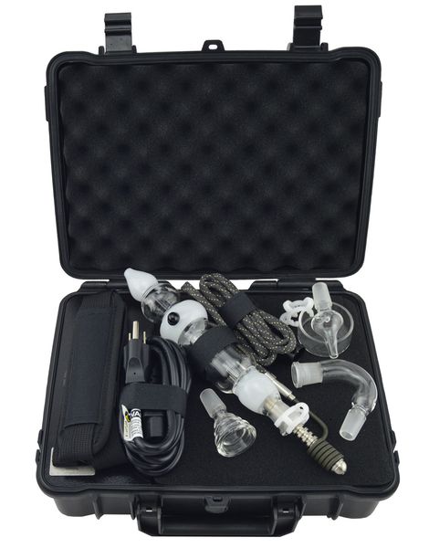 

Professional PID Temperature Control Dnail Pelican case Enail with nectar collector heating coil Enail Combustion WAX Ship by DHL(In 5 days)