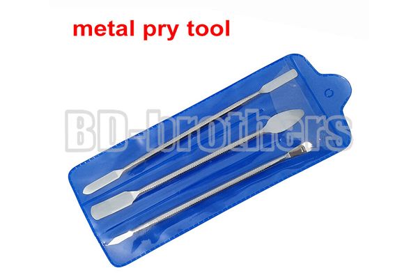 3 em 1 Três peças ferramentas de metal Pry ferramenta Crowbar Abrir alojamento da barra para Phone Pad Tablet PC LCD do telefone 300sets Reparação Tela