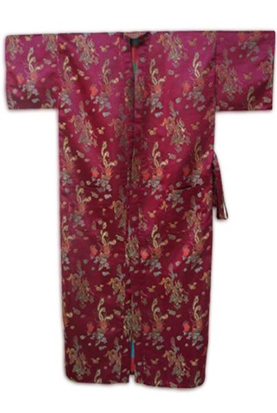 

wholesale-dropshipping burgundy chinese style male silk bathrobe summer lounge nightwear classic kimono gown size s  l xl xxl mr016, Black;brown