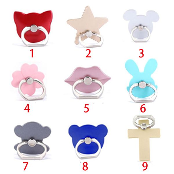 

wholesale fashion universal mobile phone ring stent cell phone ring holder finger grip with hook for car using phone stand 100pc cpr001