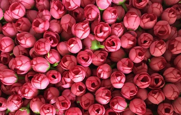 Acheter Chaud Variété De Couleur Rose Fleur Tête Artificielle Fleurs Arrangement De Fleurs De Mariage Décoration 2cm De 009 Du Daisy433