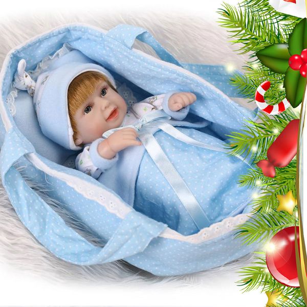 

Водонепроницаемый всего тела силиконовые мягкие Reborn baby boy кукла 28см реалистичные