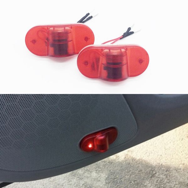 Para SKODA Octavia 2004-2008 cortesia Ghost Shadow bem-vindo logo Laser luz da porta do projetor 2 pçs / lote