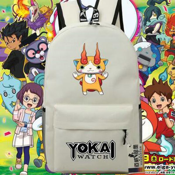 

komajiro backpack yokai watch day pack pug dog cartoon school bag anime packsack quality rucksack sport schoolbag outdoor daypack