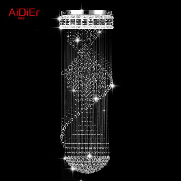 New High Quality 3 Ball Chandelier Villa Penthouse Floor Living Room New High Quality 3 Ball Chandelier Villa Penthouse Floor Living Room Stairs Crystal Lamp Hotel