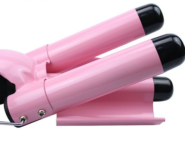 Electric Hair Stick Perm Hair Artifact Liquid Crystal Three Tube