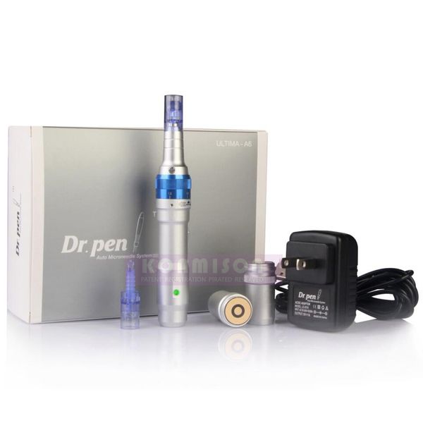 

Microneedle therapy dermapen alon u e rechargeable derma pen with 2 extra batterie dhl hipping